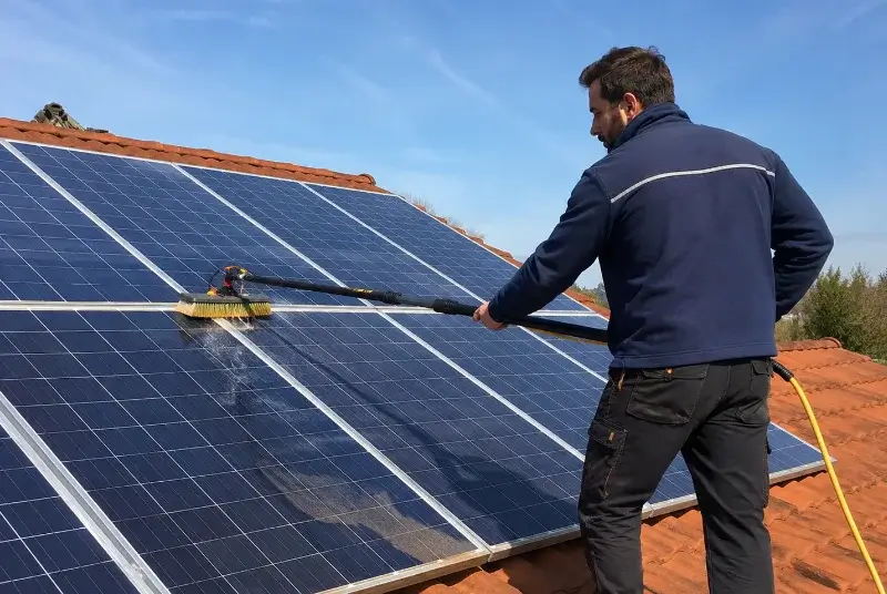 Nettoyage et entretien de panneaux solaires en Maine-et-Loire